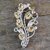 Citrine floral brooch pin, 'Sunshine Bouquet' - Fair Trade Citrine and Sterling Silver Brooch Pin (image 2) thumbail