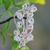 Blue topaz floral brooch pin, 'Sky Bouquet' - Fair Trade Blue Topaz and Sterling Silver Brooch Pin (image 2) thumbail