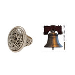 Blue topaz floral brooch pin, 'Sky Bouquet' - Fair Trade Blue Topaz and Sterling Silver Brooch Pin