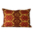Embroidered cushion covers, 'Mustard Field' (pair) - Embroidered Yellow, Orange and Red Cushion Covers (pair) (image 2b) thumbail