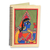Madhubani journal, 'The Maharajah' - Original Madhubani Folk Art Style Blank Journal from India