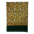 Wool shawl, 'Floral Forest' - Green Wool Shawl with Floral Chain Stitch Embroidery (image 2e) thumbail