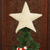 Wool tree top star, 'Message from the Sky' - Star Shaped Christmas Tree Top Ornament with Sequins (image 2) thumbail
