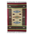 Cotton area rug, 'Indian Diamonds' (4x6) - Hand Loomed Cotton Area Rug with Diamonds 4x6 ft