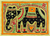 Madhubani painting, 'Majestic Elephant' - Madhubani Painting Signed Artwork on Handmade Paper thumbail