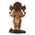 Holzstatuette, „Königlicher Ganesha“. - Holzskulptur im antiken Stil des Hinduismus Wissensherr
