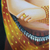 'Rajasthani-Schönheit V - Öl auf Leinwand Porträt einer indischen Frau in traditioneller Kleidung