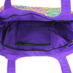 Curated gift set, 'Delightful Dream' - Curated Gift Set with Silk Shawl Shoulder Bag and Journal