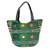 Embroidered shoulder bag, 'Glorious Gujarat' - Hand Crafted Multicolor Embroidery Shoulder Bag (image 2d) thumbail