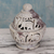 Soapstone jar, 'Elephant Parade' - Indian Elephant Theme Hand Carved Soapstone Decorative Jar (image 2) thumbail