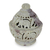 Soapstone jar, 'Elephant Parade' - Indian Elephant Theme Hand Carved Soapstone Decorative Jar thumbail