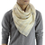 Men's wool and silk scarf, 'Yellow Srinagar' - Wool and Silk Scarf for Men in Grey over Light Yellow thumbail