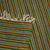 Wool runner, 'Verdant Joy' (4x6) - Modern Indian Hand Woven Striped Dhurrie Rug (4 x 6)