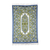 Wollkettenstich-Teppich, (4x6) - Indien-grüner Kettenstich-Wollteppich auf Baumwollteppich (4 x 6)