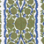 Wool chain stitch rug, 'Hallowed Forest' (4x6) - India Green Chain Stitch Wool on Cotton Rug (4 x 6)