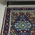 Wool chain stitch rug, 'Valley of Peace' (4x6) - Chain Stitch Rug  of Wool on Cotton (4 x 6)
