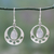 Rainbow moonstone dangle earrings, 'Simply Ravishing' - Rainbow Moonstone Jewelry Indian Sterling Silver Earrings