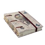 Handmade journal, 'Life's a Journey' - 60-page Journal with Artisan Crafted Handmade Paper