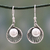 Ohrhänger aus Zuchtperlen - Von Hand gefertigte Ohrringe aus Perlen und Sterlingsilber