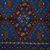 Wool chain stitch rug, 'Valley of Hope III' (3x5) - Multicolored Indian Chain Stitch Rug Crafted from Wool (3x5) (image 2c) thumbail
