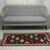 Wool dhurrie rug, 'Floral Gala' (3x5) - Colorful Flower Design on Hand Woven Wool Dhurrie Rug (3x5) (image 2) thumbail