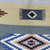 Dhurrie-Teppich aus Wolle, (4x6) - Handgewebter Dhurrie-Teppich aus Wolle in Blaugrau und Braun (4x6)