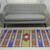 Wool dhurrie rug, 'Holi Delhi' (4x6) - Hand Woven Multi Color Wool Dhurrie Rug from India (4x6) (image 2) thumbail