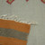 Dhurrie-Teppich aus Wolle, (4x6) - Sterne und Blumen auf eingefasstem Woll-Dhurrie-Teppich (4x6)