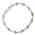 Cultured pearl tennis bracelet, 'Romantic Aura' - Cultured Pearl Handcrafted Tennis Bracelet Sterling Silver (image 2b) thumbail