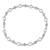 Blue topaz link anklet, 'Elegant Simplicity' - Link Style Anklet with Blue Topaz and Sterling SIlver (image 2a) thumbail