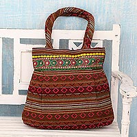 Featured review for Cotton shoulder bag, Sunset Flames
