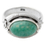 Amazonite cocktail ring, 'Seafoam' - Amazonite Single Stone Cocktail Ring in 925 Silver (image 2a) thumbail
