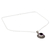 Amethyst pendant necklace, 'Maharashtra Princess' - Ornate Sterling Silver Pendant Necklace Set with Six Carat F (image 2c) thumbail
