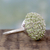 Peridot cluster ring, 'Viburnum' - Cocktail Ring with Cluster Set Peridot and Sterling Silver (image 2) thumbail