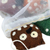 Wool felt ornaments, 'Holiday Hoots' (set of 4) - Multicolor Owl Ornaments Handmade of Wool Felt (Set of 4)