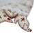 Wool felt ornaments, 'Unity' (set of 4) - Ivory and Red Wool Felt Animal Ornaments (Set of 4) (image 2b) thumbail