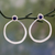 Lapis lazuli drop earrings, 'Singularity' - Drop Earrings in Sterling Silver with Lapis Lazuli Stones thumbail