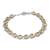 Citrine tennis bracelet, 'Golden Enchantment' - Tennis Bracelet Set with 21 Carats of Citrine Gemstones (image 2b) thumbail