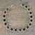 Smoky quartz tennis bracelet, 'Dusky Enchantment' - Rhodium Plated Silver Tennis Bracelet with Smoky Quartz (image 2) thumbail
