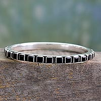 Featured review for Onyx bangle bracelet, Fast Track