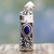 Lapiz lazuli prayer box pendant, 'Calmness' - Hand Crafted Sterling Silver and Lapis Prayer Box Pendant thumbail
