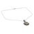 Rutile quartz pendant necklace, 'Golden Hair' - Rutilated Quartz Pendant Necklace in Sterling Silver
