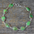 Sterling silver tennis bracelet, 'Serenity in Green' - Silver 925 Bracelet Crafted with Green Composite Turquoise thumbail