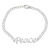 Sterling silver pendant bracelet, 'Remembrance of Peace' - Artisan Crafted Sterling Silver Bracelet with Peace Theme (image 2a) thumbail