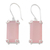 Chalcedony dangle earrings, 'Rosy Romance' - Hand Crafted Pink Chalcedony Earrings from India (image 2a) thumbail