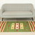 Wool area rug, 'Autumn Muse' (4x6) - Green and Multicolor Wool Area Rug Woven on Handloom (4x6)