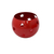 Steel tealight holders, 'Red Stars' (set of 4) - Red Tealight Candle Holders with Star Motif (Set of 4) (image 2c) thumbail