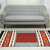 Wool area rug, 'Festive Salute' (4x6) - Hand Crafted 100% Wool Area Rug with Fringe from India (4x6)