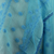 Cotton and silk shawl, 'Turquoise Garden' - Turquoise Color Hand Embroidered Cotton and Silk Shawl (image 2d) thumbail