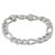 Men's sterling silver link bracelet, 'Bold Man' - Artisan Crafted Men's Sterling Silver Link Bracelet (image 2c) thumbail